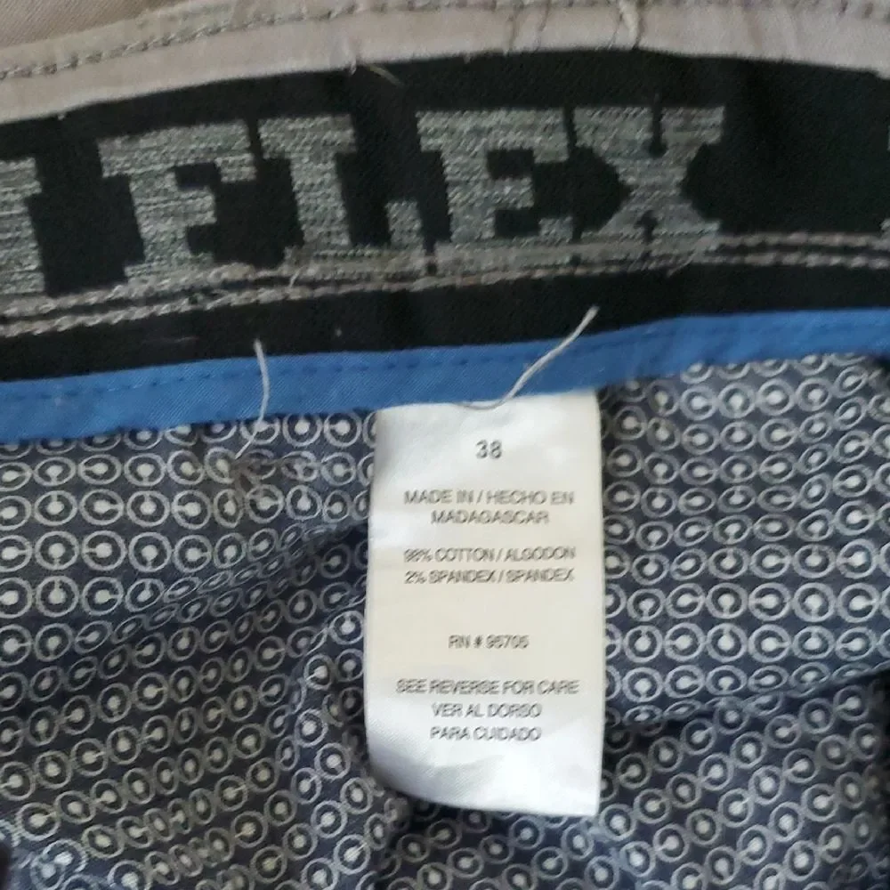Iron Flex Men's Casual Chino Shorts Gray Size 38 - Stretch Performance Summer